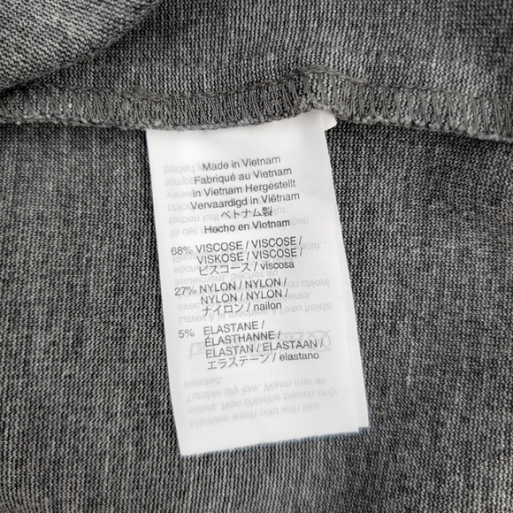 J. Crew Mercantile Gray Short Sleeve Casual Mini Dress - Picture 6 of 8